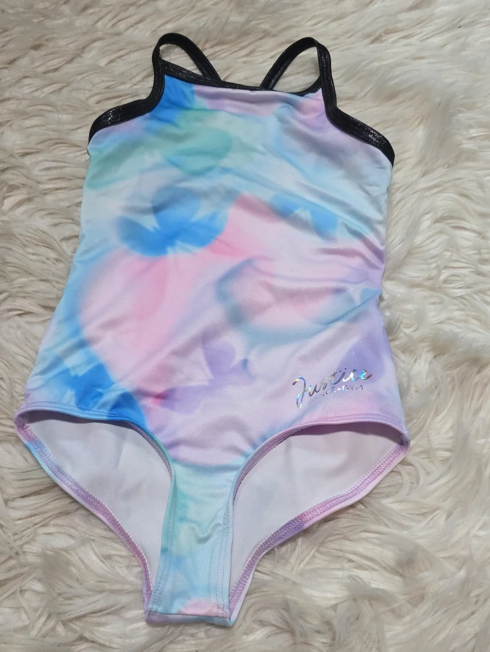 NWOT Justice Dance/gymnastics Leotard- XS Or 5/6